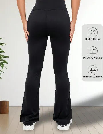 Pantaloni SHEIN, negru