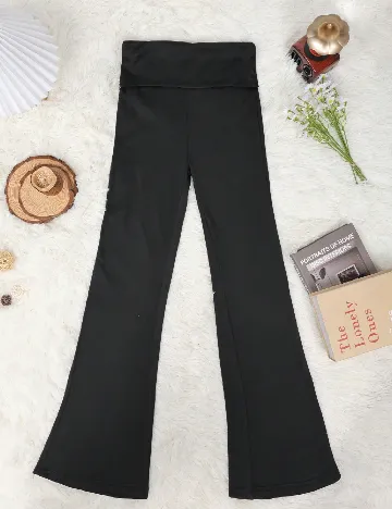 Pantaloni Shein Kids, negru