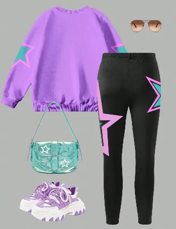 Compleu Shein Kids, mix culori