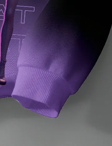 Compleu Shein Kids, negru/mov