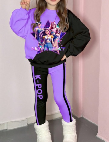 Compleu Shein Kids, mix culori