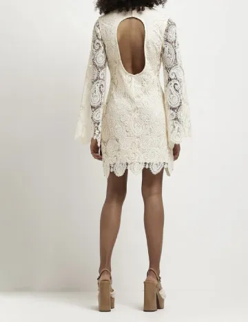 Rochie scurta River Island, crem