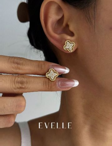 Cercei EVELLE, auriu