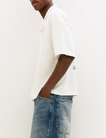 Camasa Pull&Bear, alb