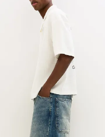 Camasa Pull&Bear, alb