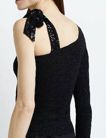 Bluza River Island, negru