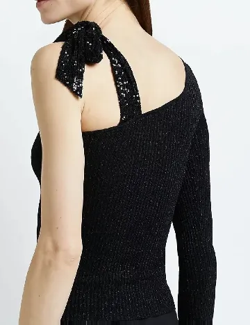 Bluza River Island, negru