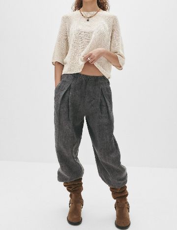 Bluza Pull&Bear, bej