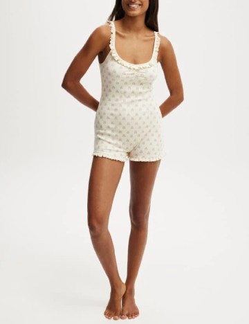 Salopeta Cotton On, crem