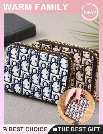 Portofel SHEIN, alb/negru