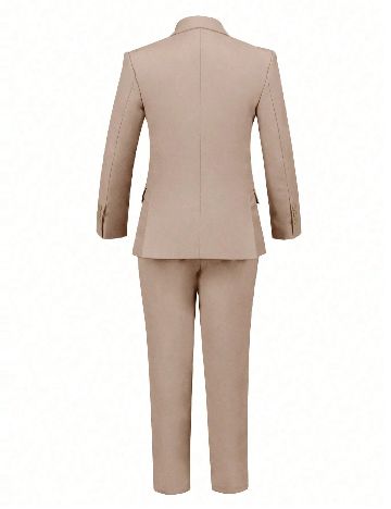 Costum Shein Kids, crem