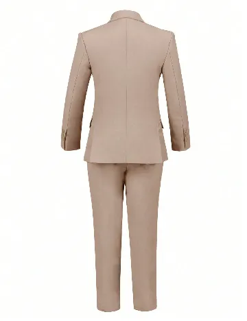 Costum Shein Kids, crem