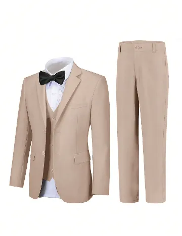 Costum Shein Kids, crem