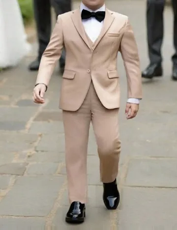 Costum Shein Kids, crem