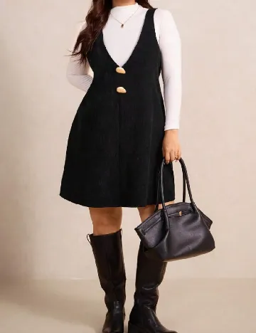 Rochie scurta SHEIN CURVE, negru