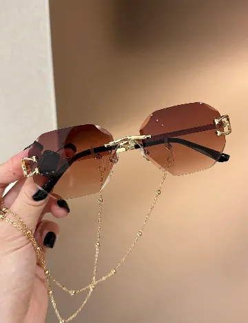 Ochelari de soare SHEIN, maro