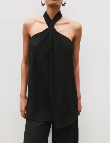 Top Pull&Bear, negru