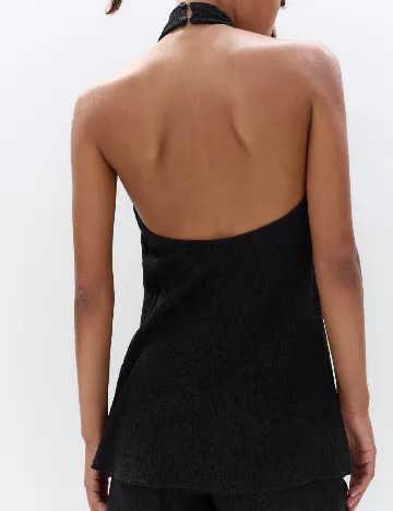 Top Pull&Bear, negru