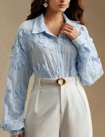 Camasa Anewsta, albastru