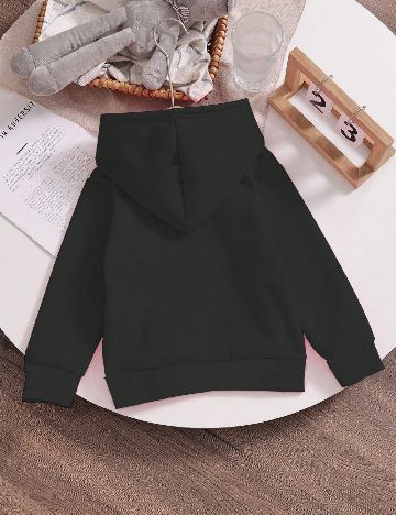 Hanorac Shein Kids, negru