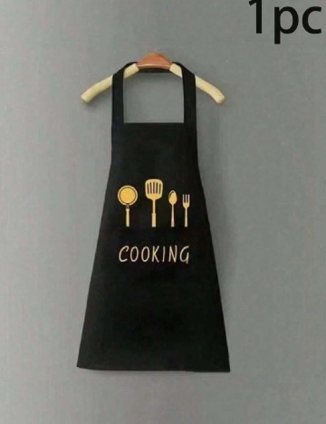 Sort de bucatarie SHEIN, negru