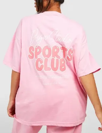 Tricou Oversize Boohoo Plus Size, roz