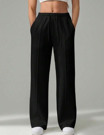 Pantaloni SHEIN, negru