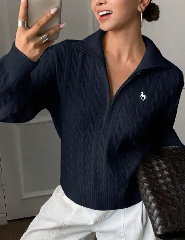 Bluza Dazy, bleumarin