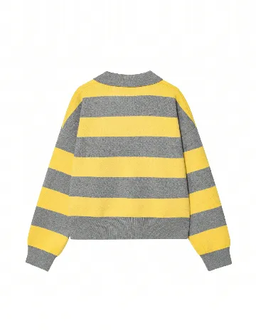 Bluza SHEIN, galben/gri