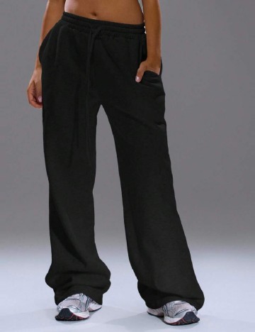 Pantaloni Musera, negru