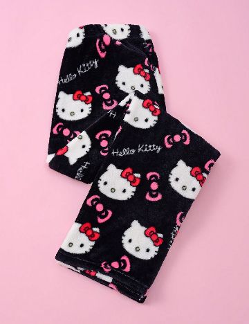 Pantaloni de pijama SHEIN, negru