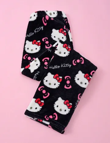 Pantaloni de pijama SHEIN, negru