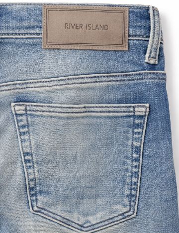 Blugi River Island, albastru