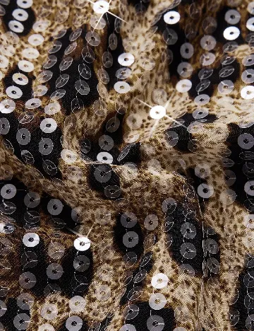 Rochie scurta SHEIN, animal print