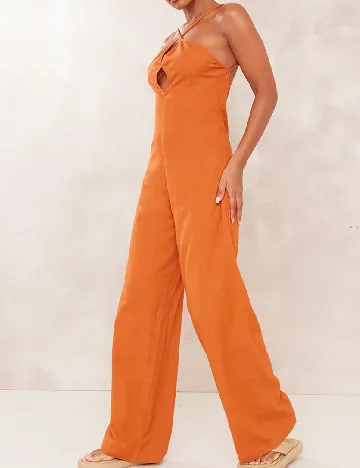 Salopeta PrettyLittleThing, caramiziu