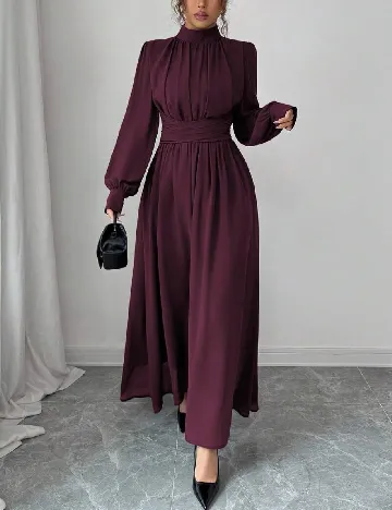 Rochie lunga SHEIN, pruna