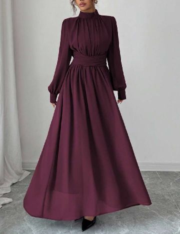 Rochie lunga SHEIN, pruna