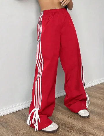 Pantaloni SHEIN, rosu