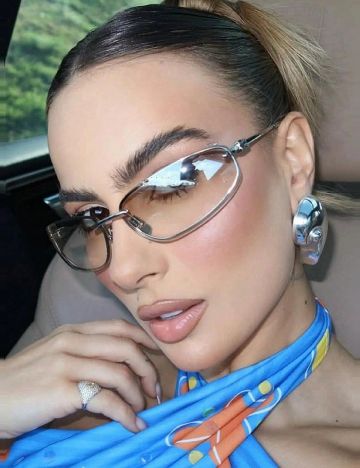 Ochelari SHEIN, argintiu