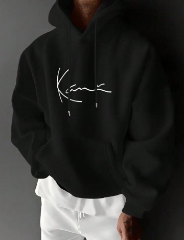 Hanorac Oversize SHEIN, negru