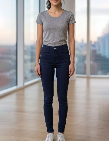 Blugi River Island, bleumarin