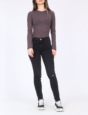 Blugi River Island, negru