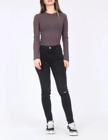 Blugi River Island, negru