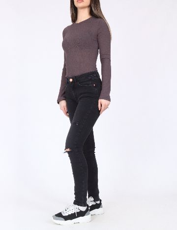 Blugi River Island, negru