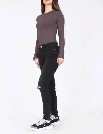 Blugi River Island, negru