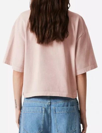 Tricou Oversize & other stories, roz pudra