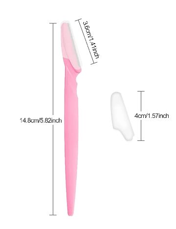 Set lame de ras 6 bucati SHEIN, roz