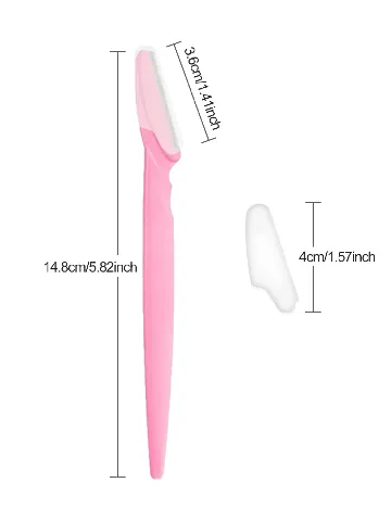 Set lame de ras 6 bucati SHEIN, roz