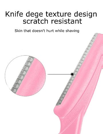 Set lame de ras 6 bucati SHEIN, roz