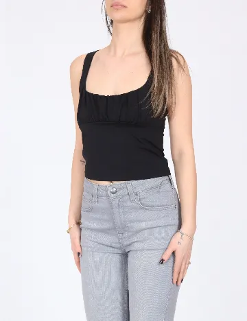 Top Stradivarius, negru